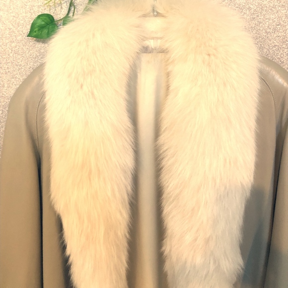 Zinman Fox Leather Coat in Mint-Condition - Picture 1 of 8